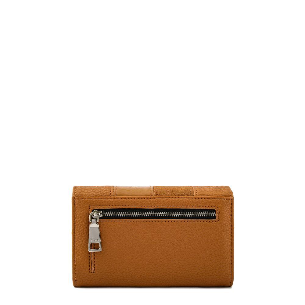 Billetera acordeon mediana pample café-1