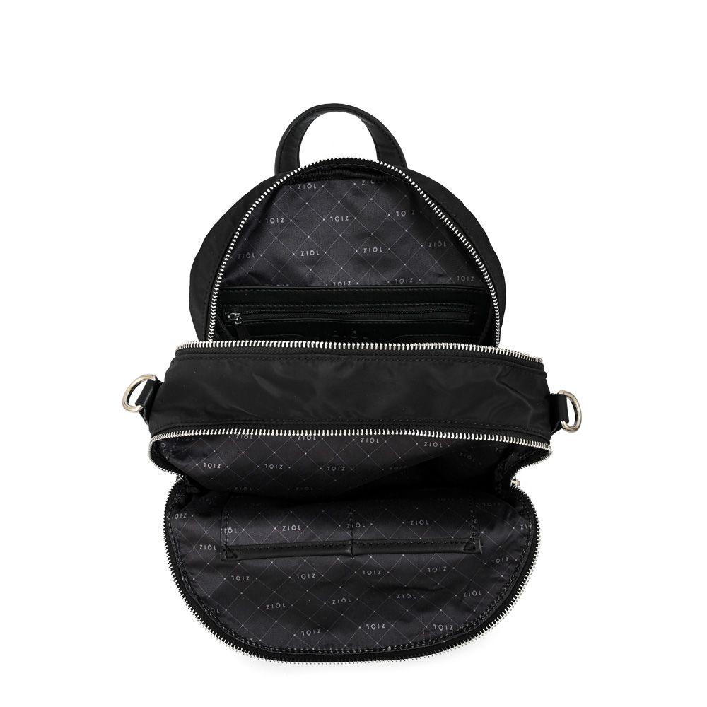 Mochila mediana lisette negro-3