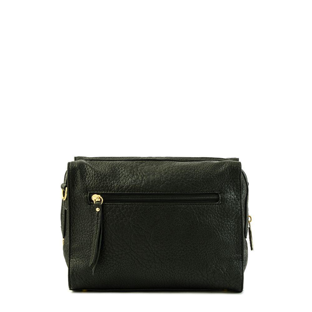 Cartera bandolera mediana cuadrille negro-2