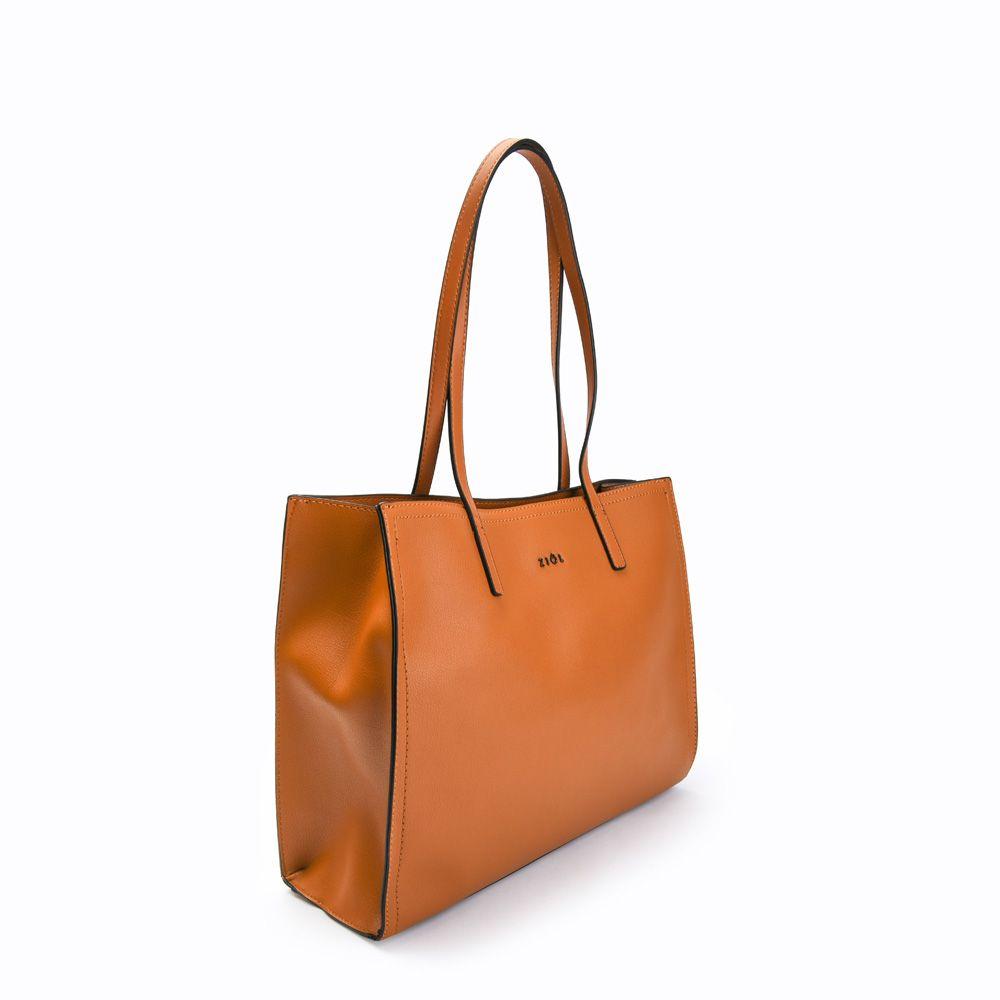 Cartera dos asas tres divisiones mediana watsy camel-1