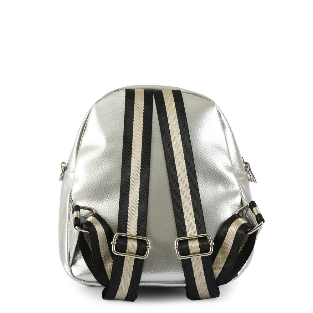 Mochila mediana etienne plateado-2