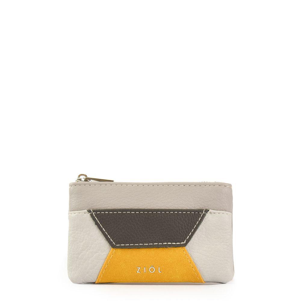 Monedero Ziol Mediana Carotte Gris-0