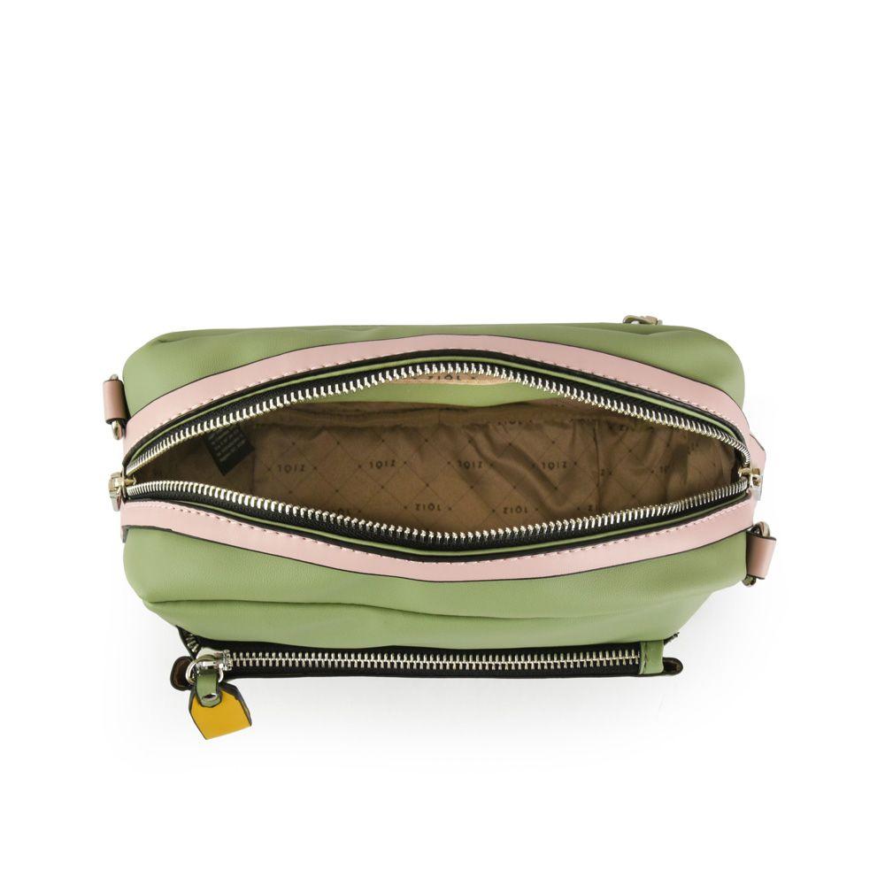 Cartera bandolera mediana aphelios verde agua-3