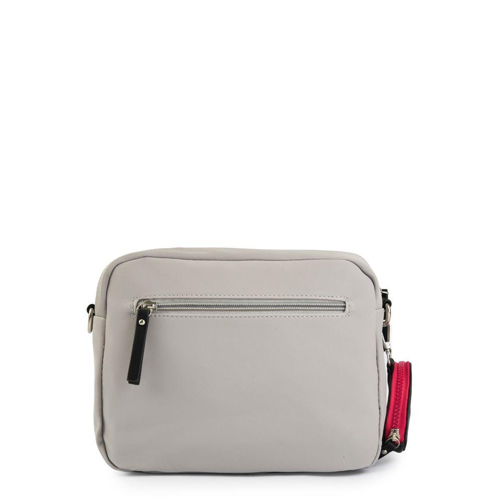 Cartera bandolera mediana darby gris-2