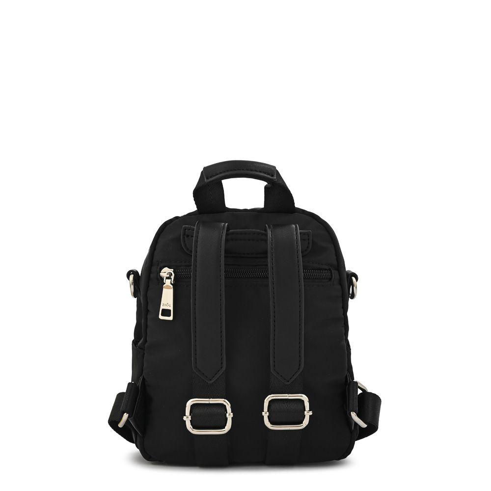 Mochila pequeña lychee negro especial-2
