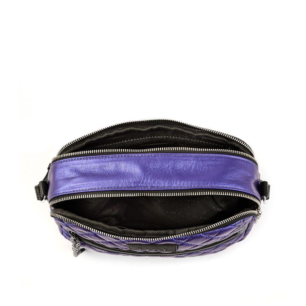 Cartera bandolera mediana fisyta azul-3