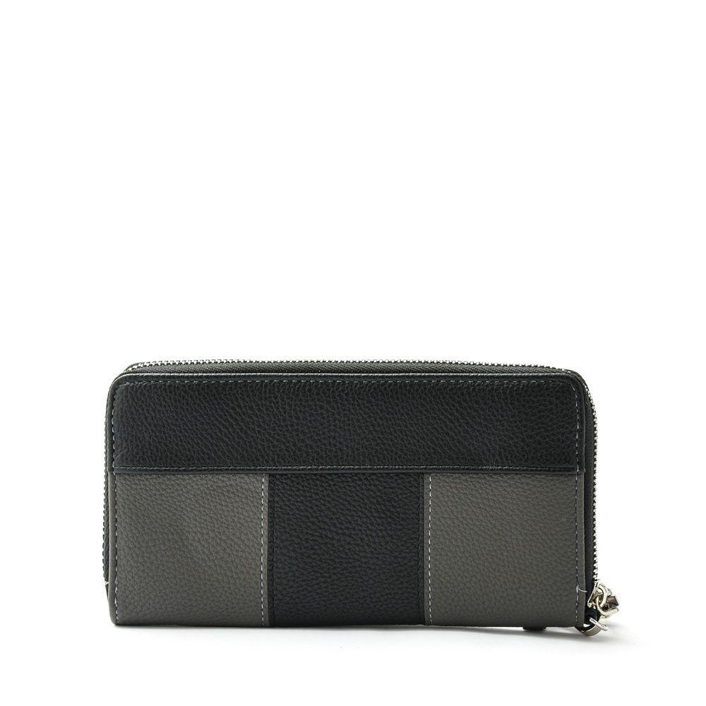 Mersin Billetera Tipo Estuche Acordeon Grande Negro-1
