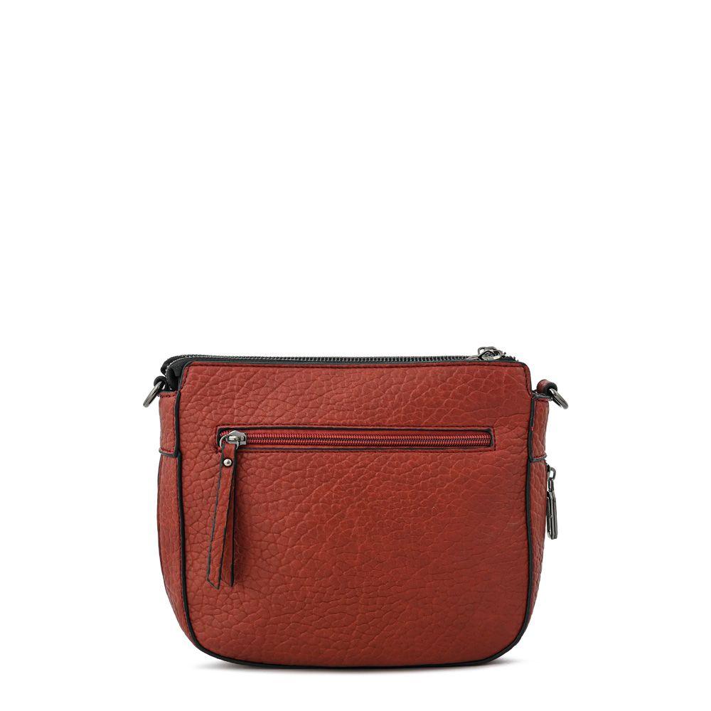 Cartera bandolera mediana dolly rojo oscuro-2