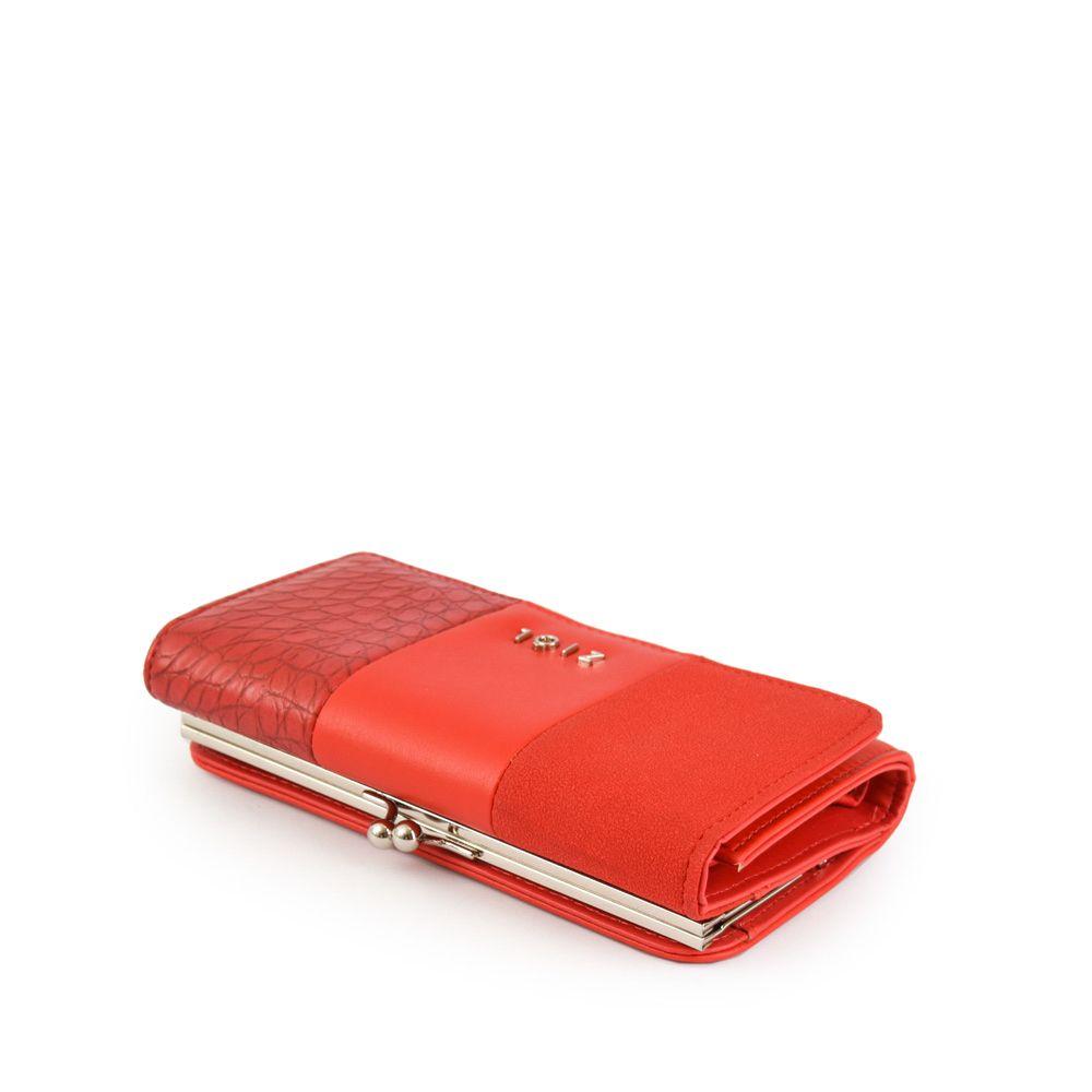 Billetera mediana epoque rojo-1