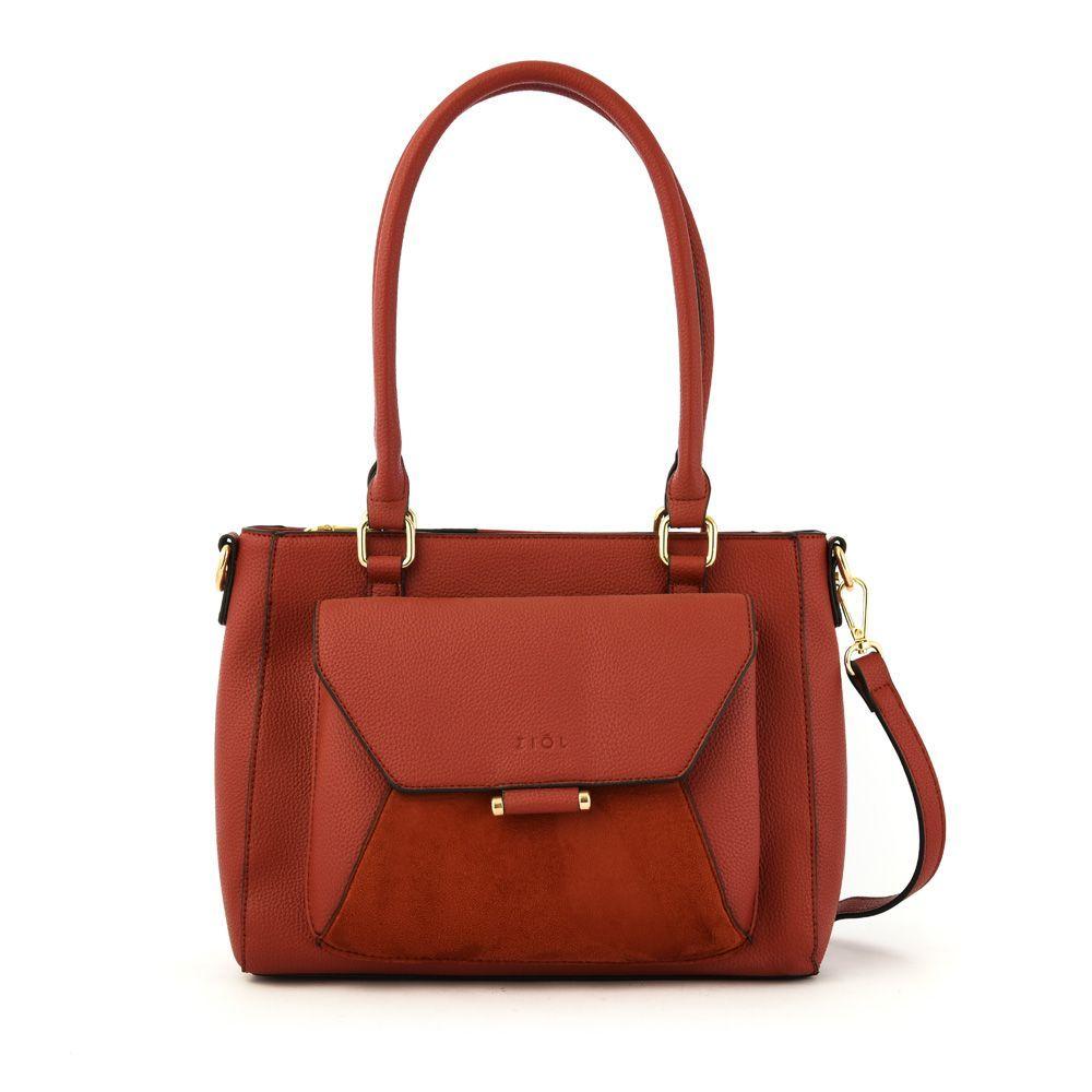 Chou Cartera Tipo Dos Asas Oxido-0