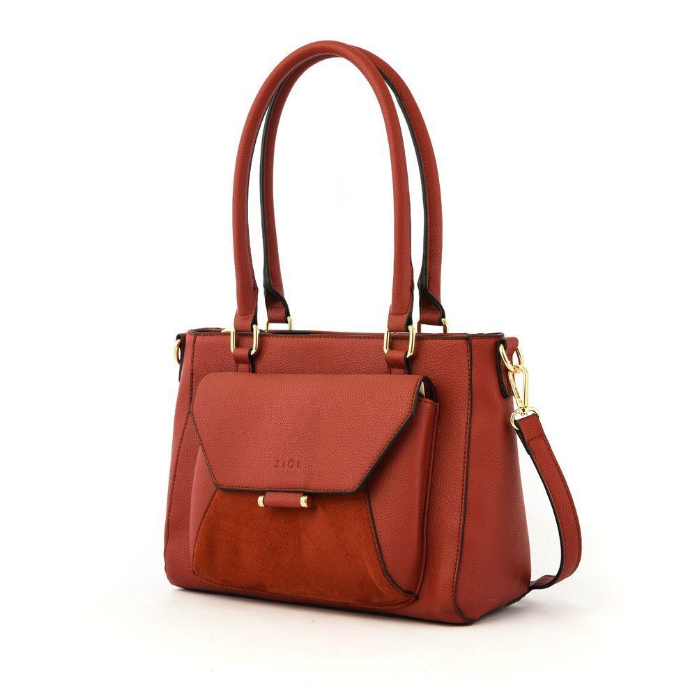 Chou Cartera Tipo Dos Asas Oxido-1