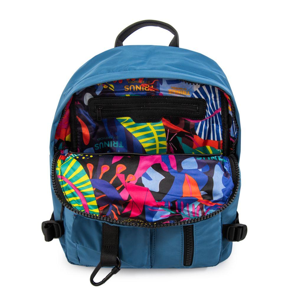 Mochila regina mediana azul-3