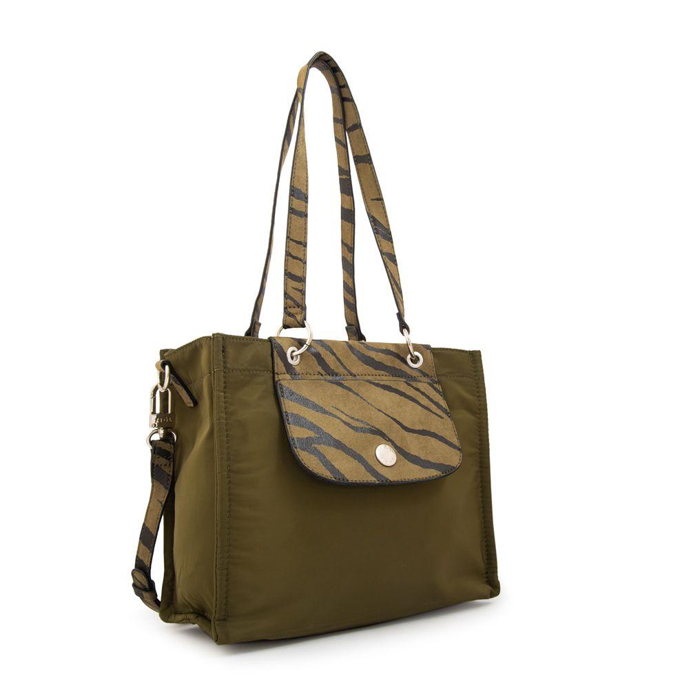 Cartera bandolera simoneta verde oliva-1