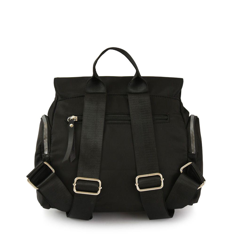Mochila con tapa mediana maciel negro-2