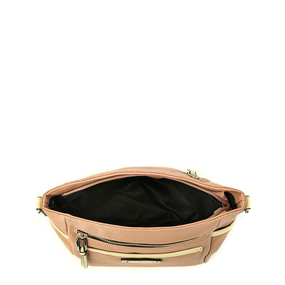 Cartera bandolera pequeña lima rosa viejo-3