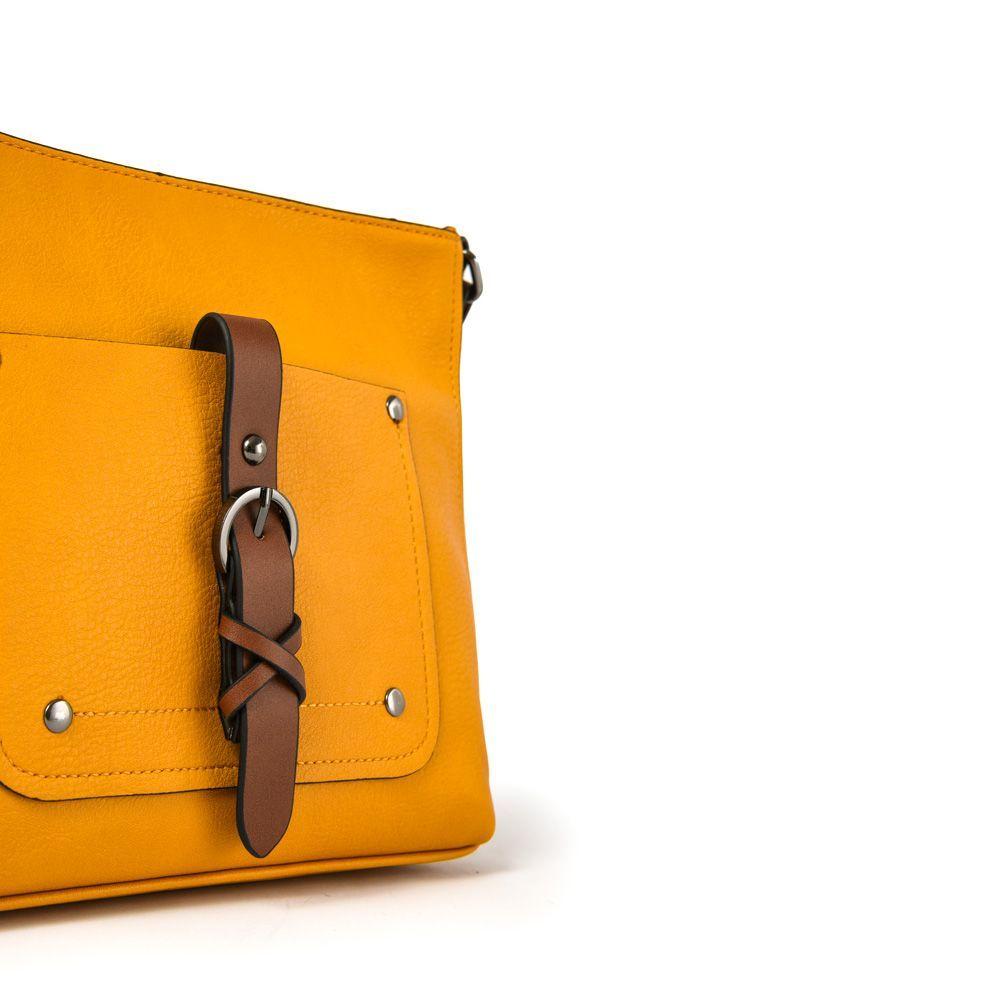 Marilia Cartera Tipo Bandolera Amarillo-2