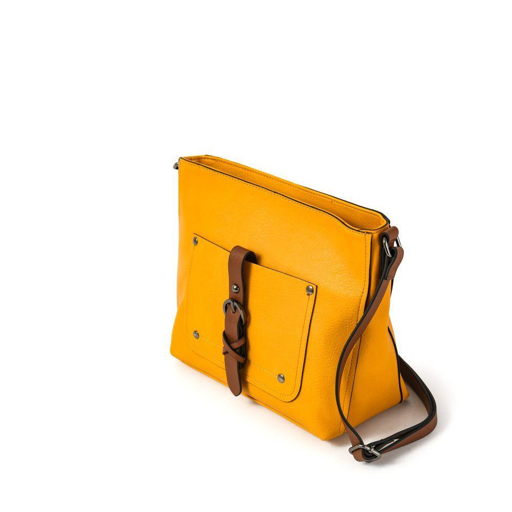 Marilia Cartera Tipo Bandolera Amarillo-1