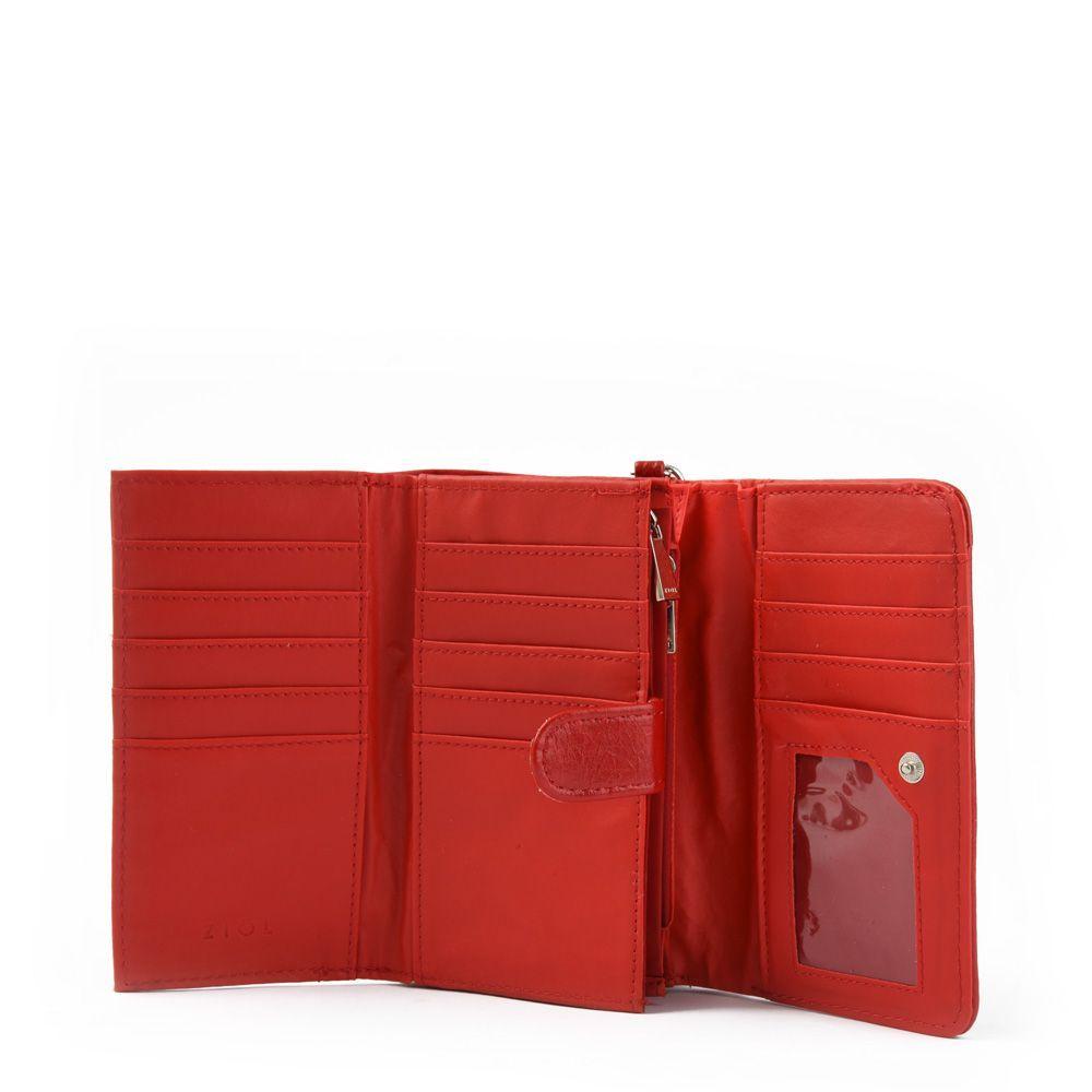 Automne Billetera Acordeon Mediana Rojo-2