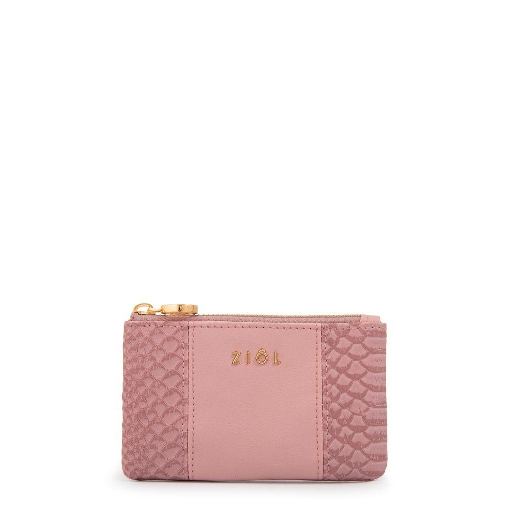 Monedero rectangular blur rosa viejo-0