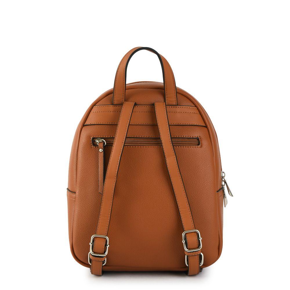 Mochila mediana fiora café-2