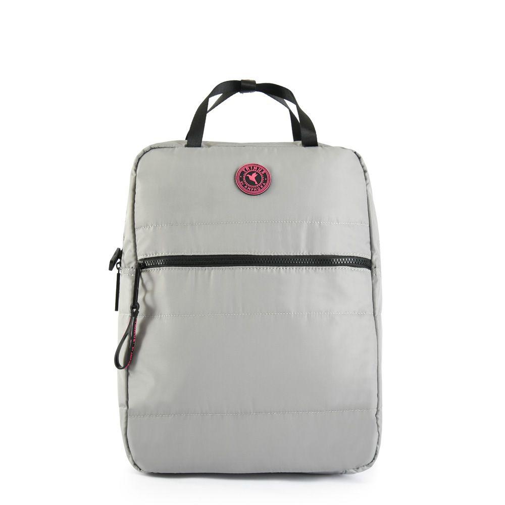 Oursin mochila grande taupe-0