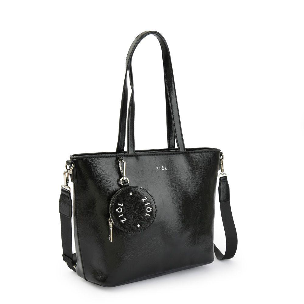 Cartera dos asas grande avin negro-1