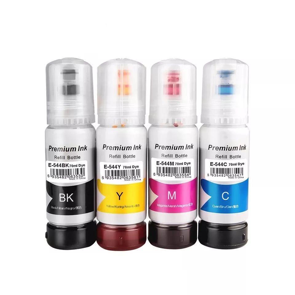 Tinta T544 Pack 4 Colores Compatible con EcoTank L1110/L3110/L5190-1