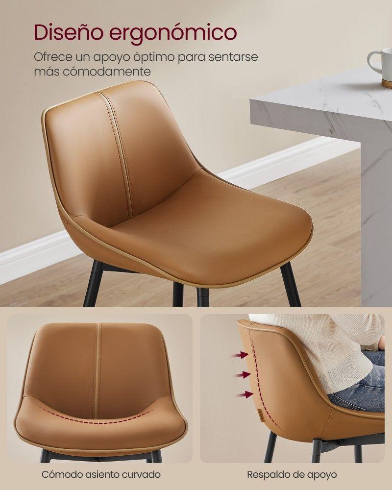 Set Taburet Ekho cuero cafe-1