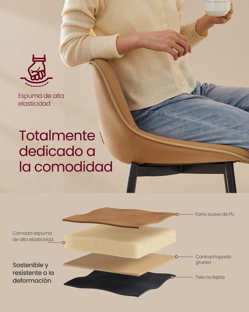 Set Taburet Ekho cuero cafe-3