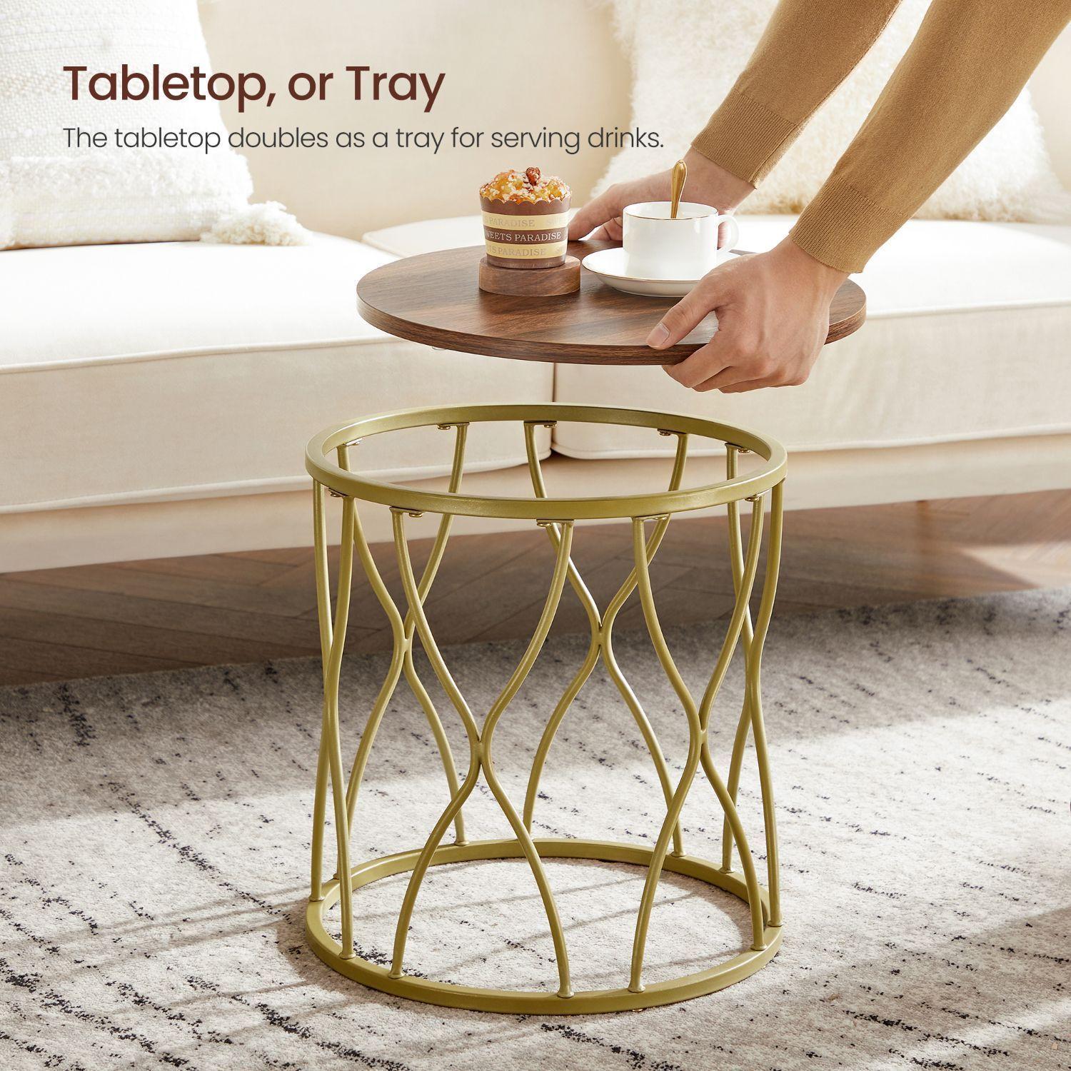 Set mesa de centro Gold Premium-7