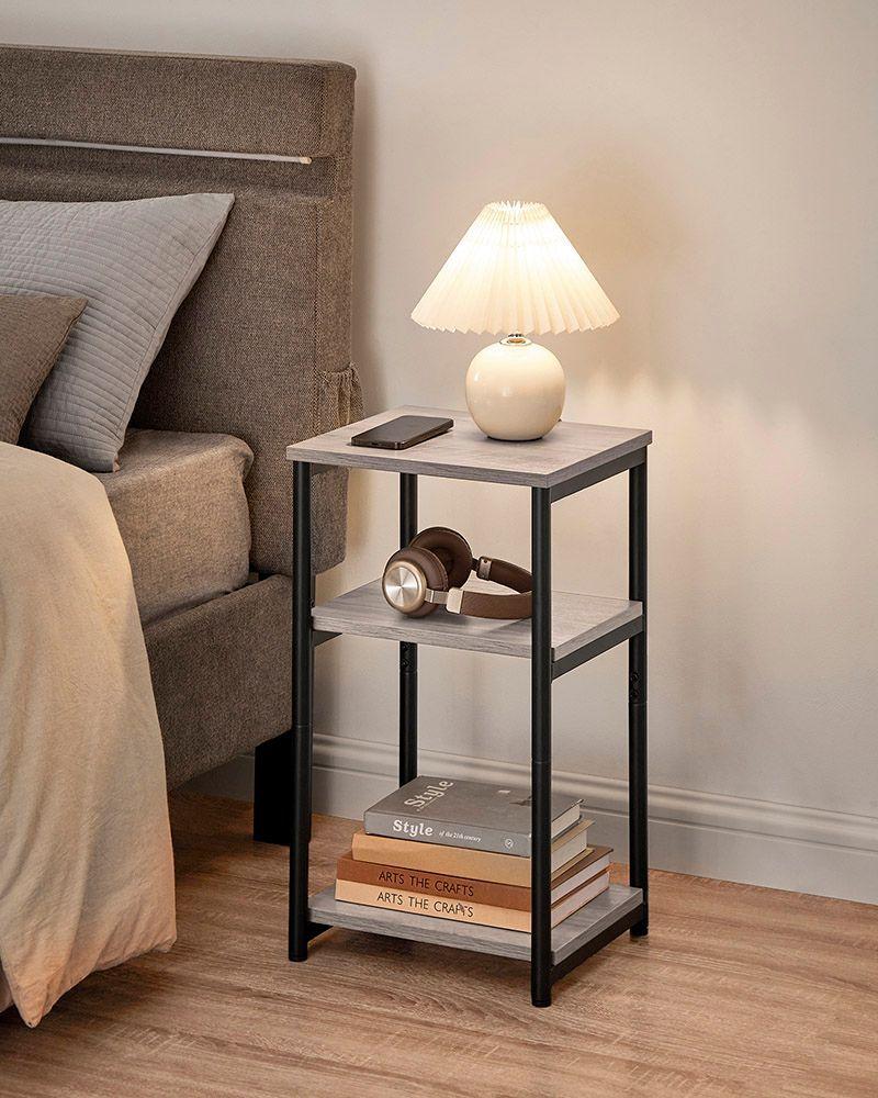 Mesa Lateral 3 Niveles Grey regulable-2