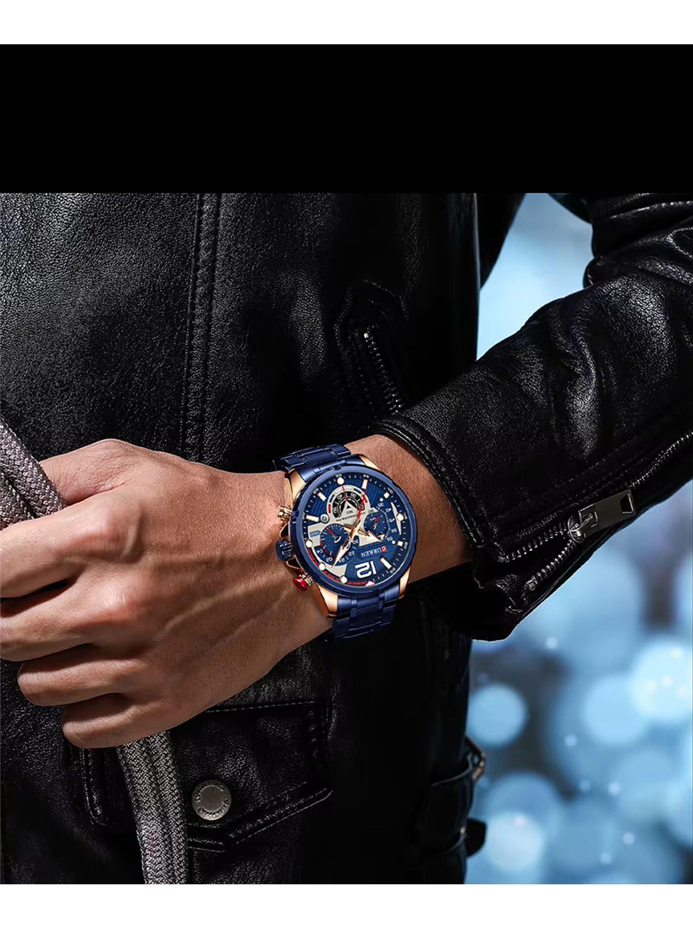 Reloj Curren 8395-1 Cronógrafo-3
