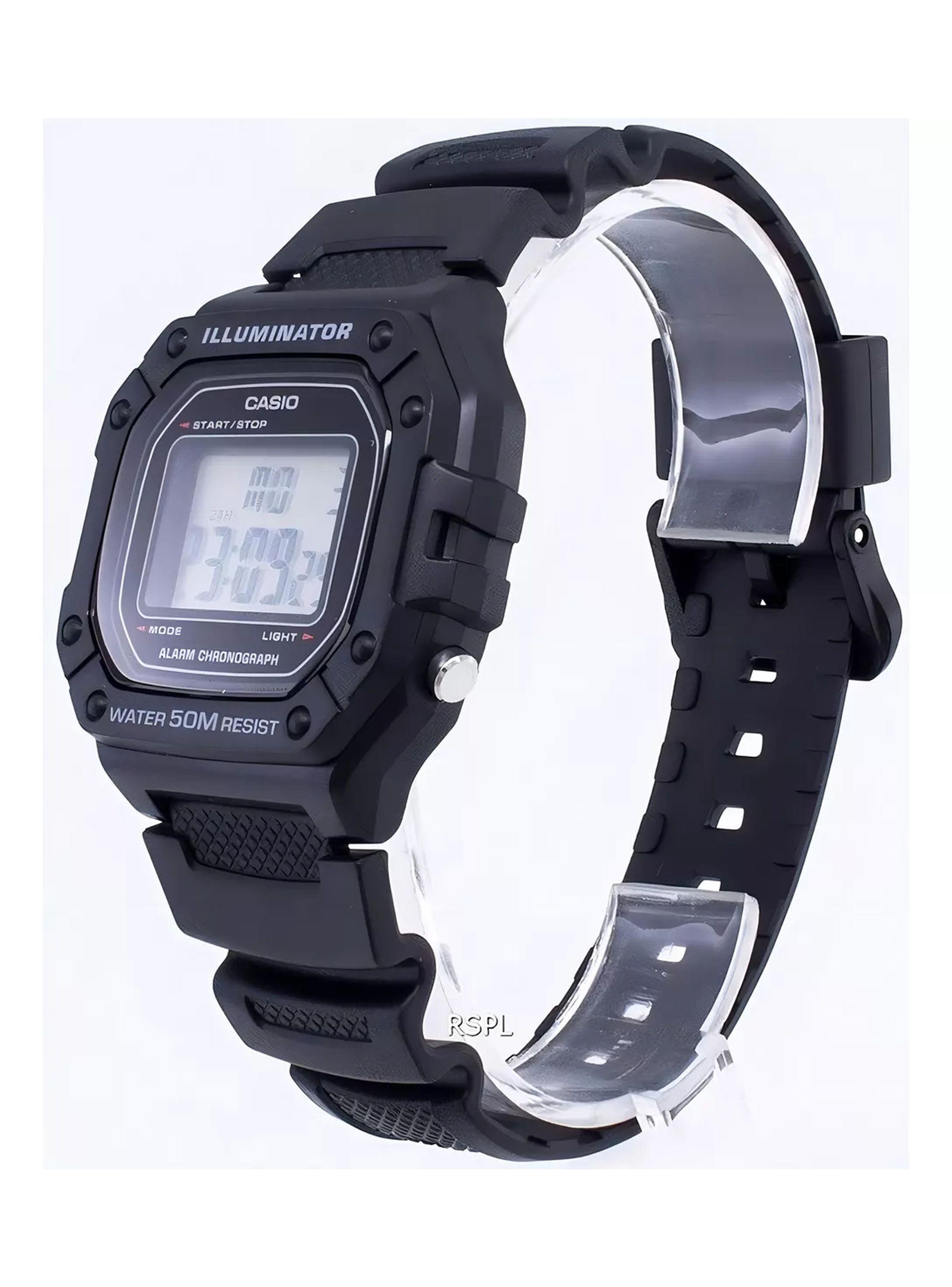 Reloj Casio W-218H-1AV – Diseño Clásico, Resistencia y Funcionalidad-5