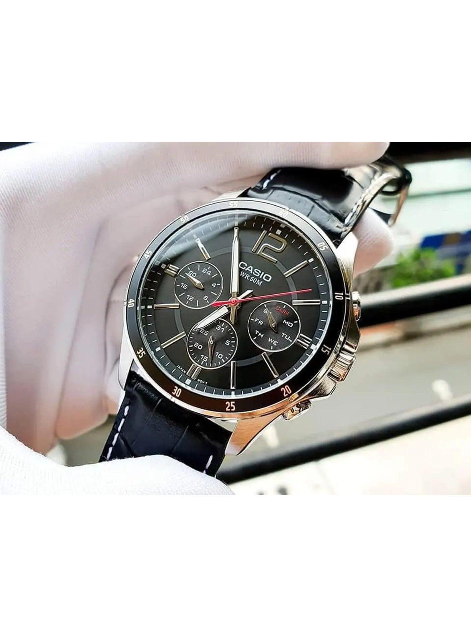 Casio MTP‑1374L‑1AV - Elegancia Clásica con Tecnología Precisa-2