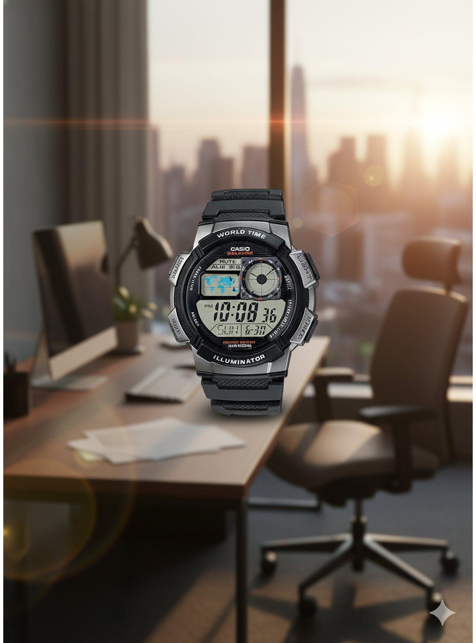 Casio AE-1000W-1BV DH95– Precisión Global y Estilo Deportivo (copia)-3