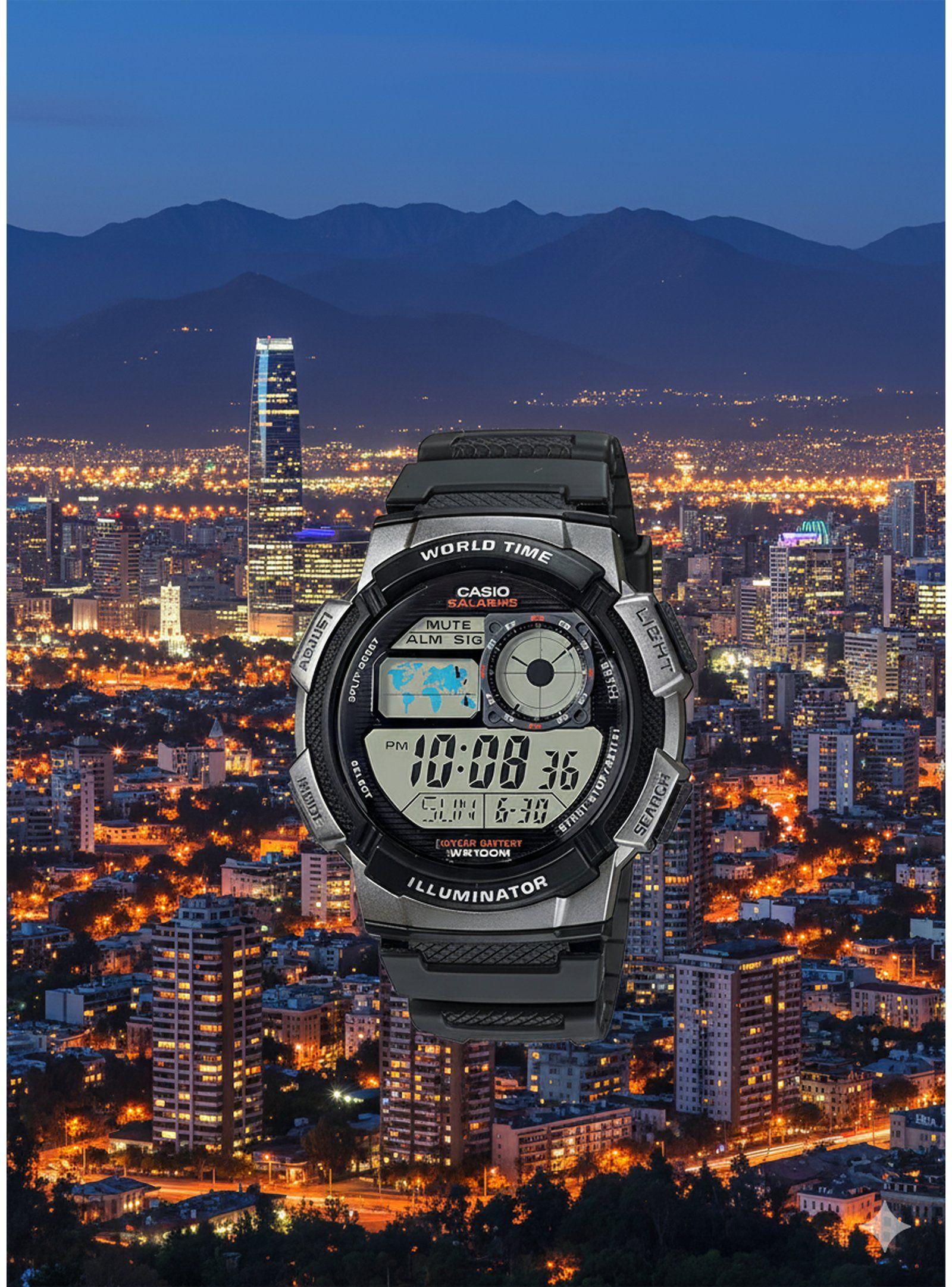 Casio AE-1000W-1BV DH95– Precisión Global y Estilo Deportivo (copia)-5