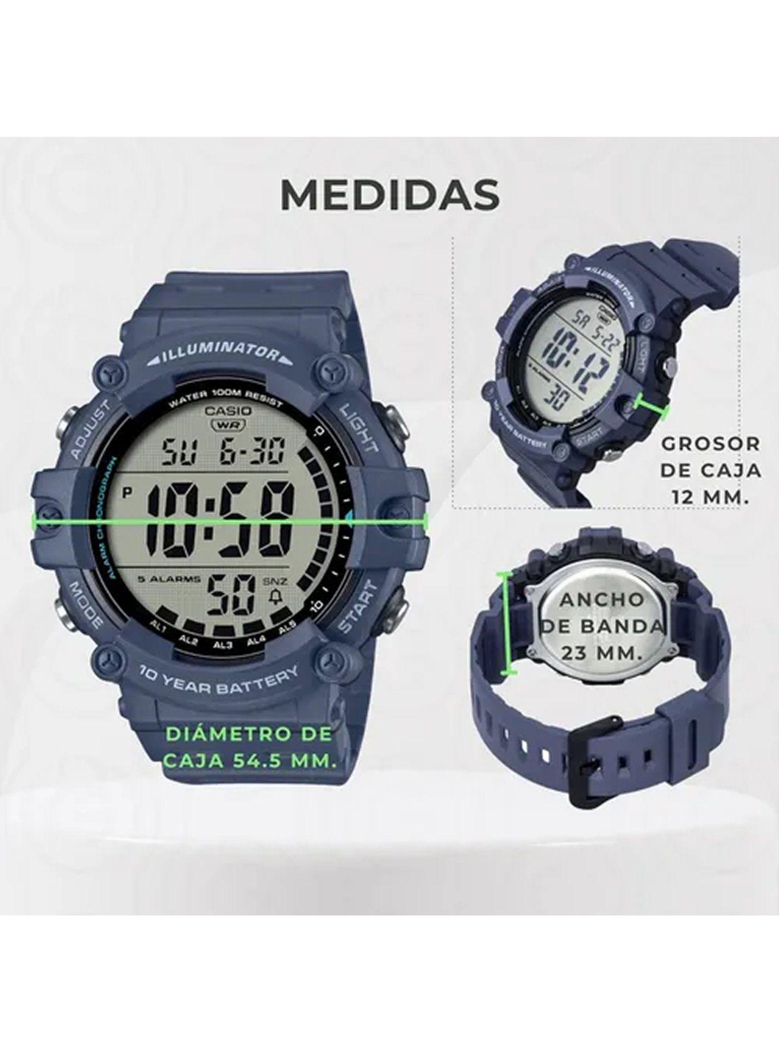 Casio AE-1500WH-2AV DH338 – Resistencia, Funcionalidad y Diseño Moderno-2