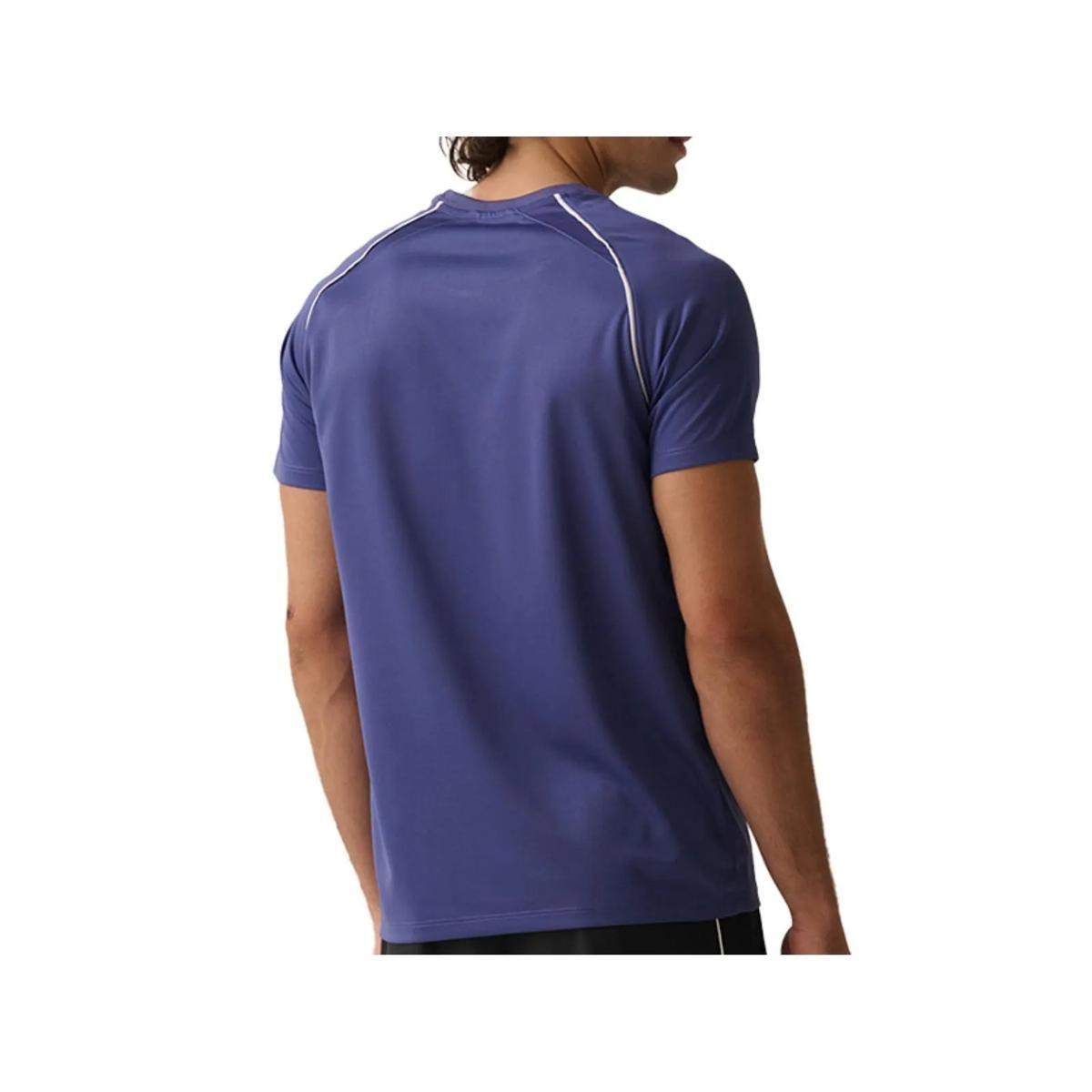 Polera Fila Tennis Line II Hombre Azul-1