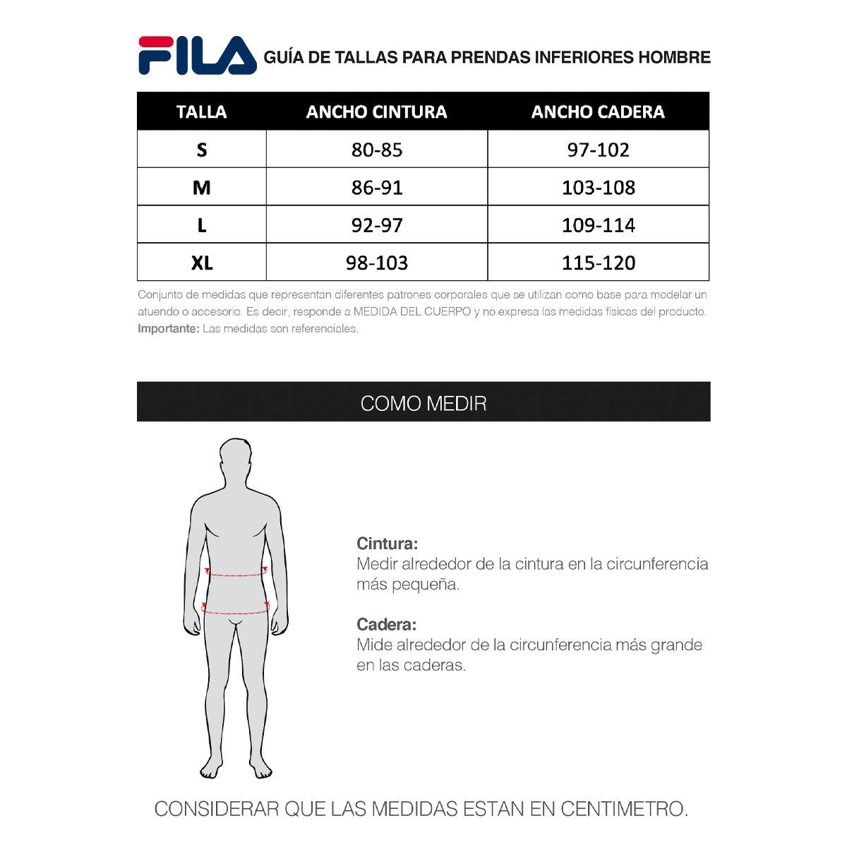 Short Fila Train 5" Hombre Gris-1