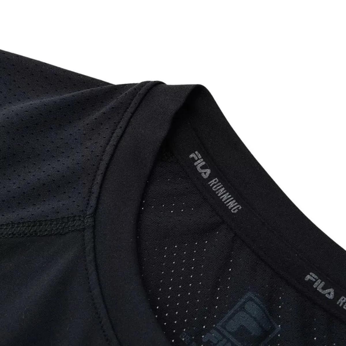 Polera Fila Racer Mujer Negro-2