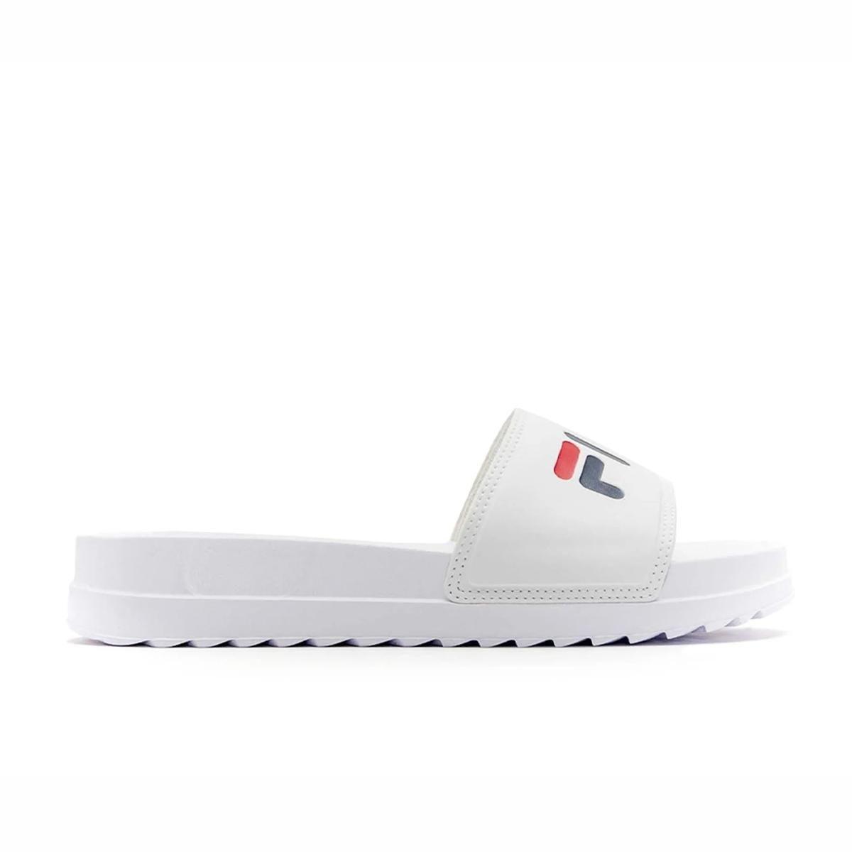 Sandalia Fila Drifter Bold Mujer Blanco/Azul/Rojo-0