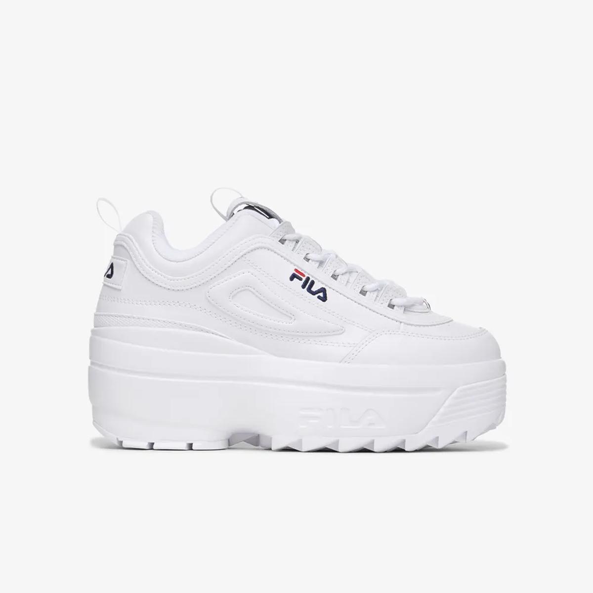 Zapatilla Fila Disruptor Wedge Mujer Blanco-0