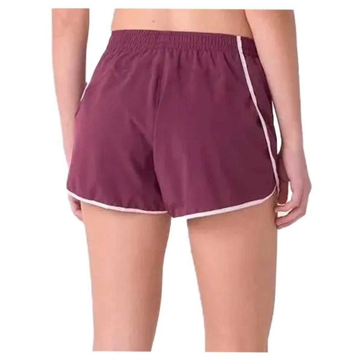 Short Fila Double Run II Mujer Morado-1