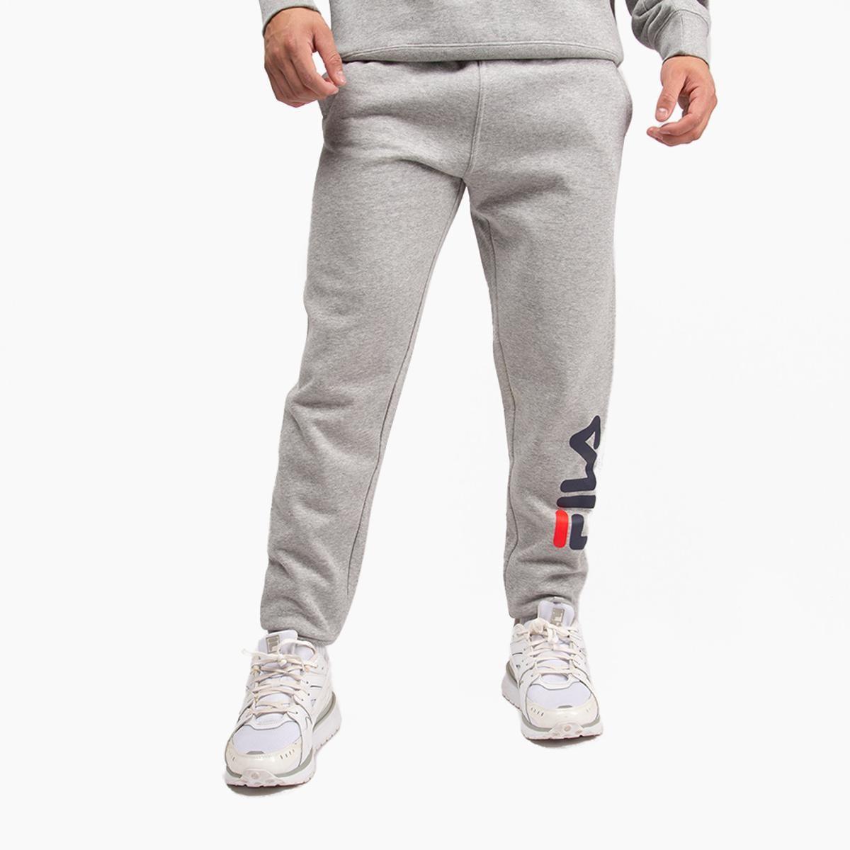 Pantalón Fila Jogger Letter Hombre Gris-0