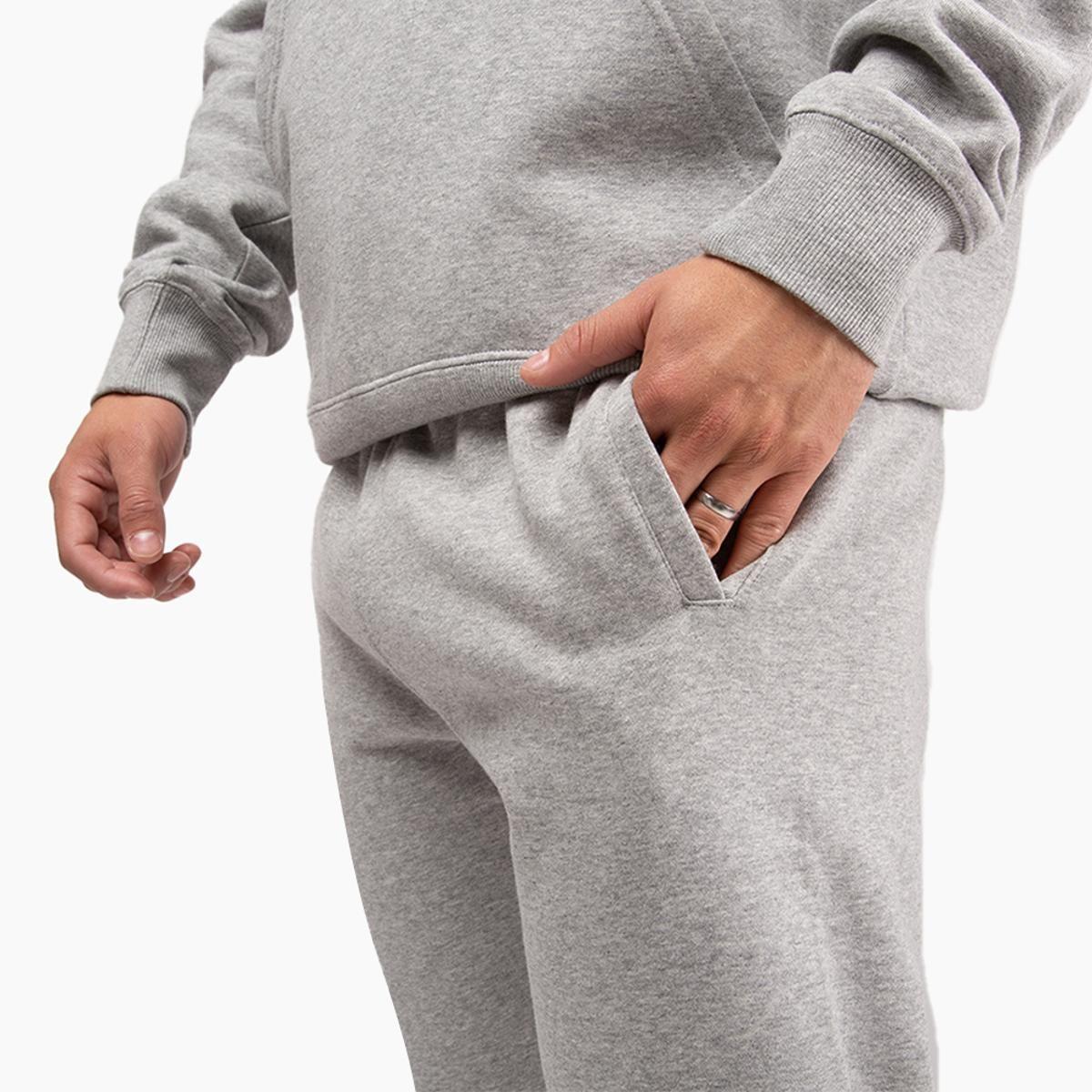 Pantalón Fila Jogger Letter Hombre Gris-2