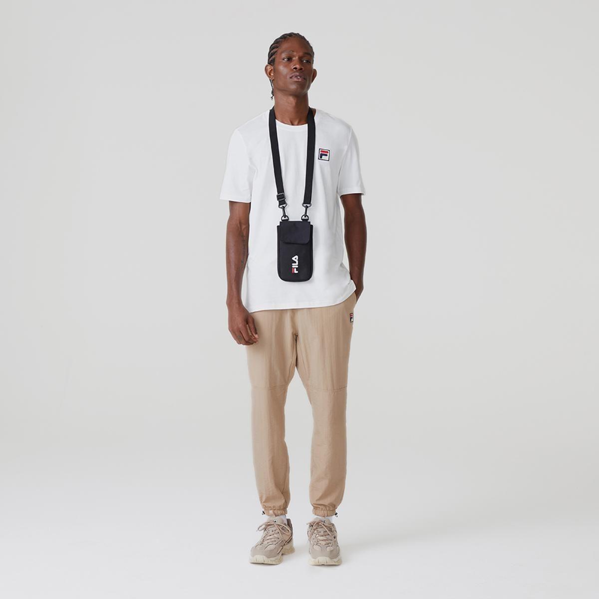 Polera Fila College Hombre Blanco-2