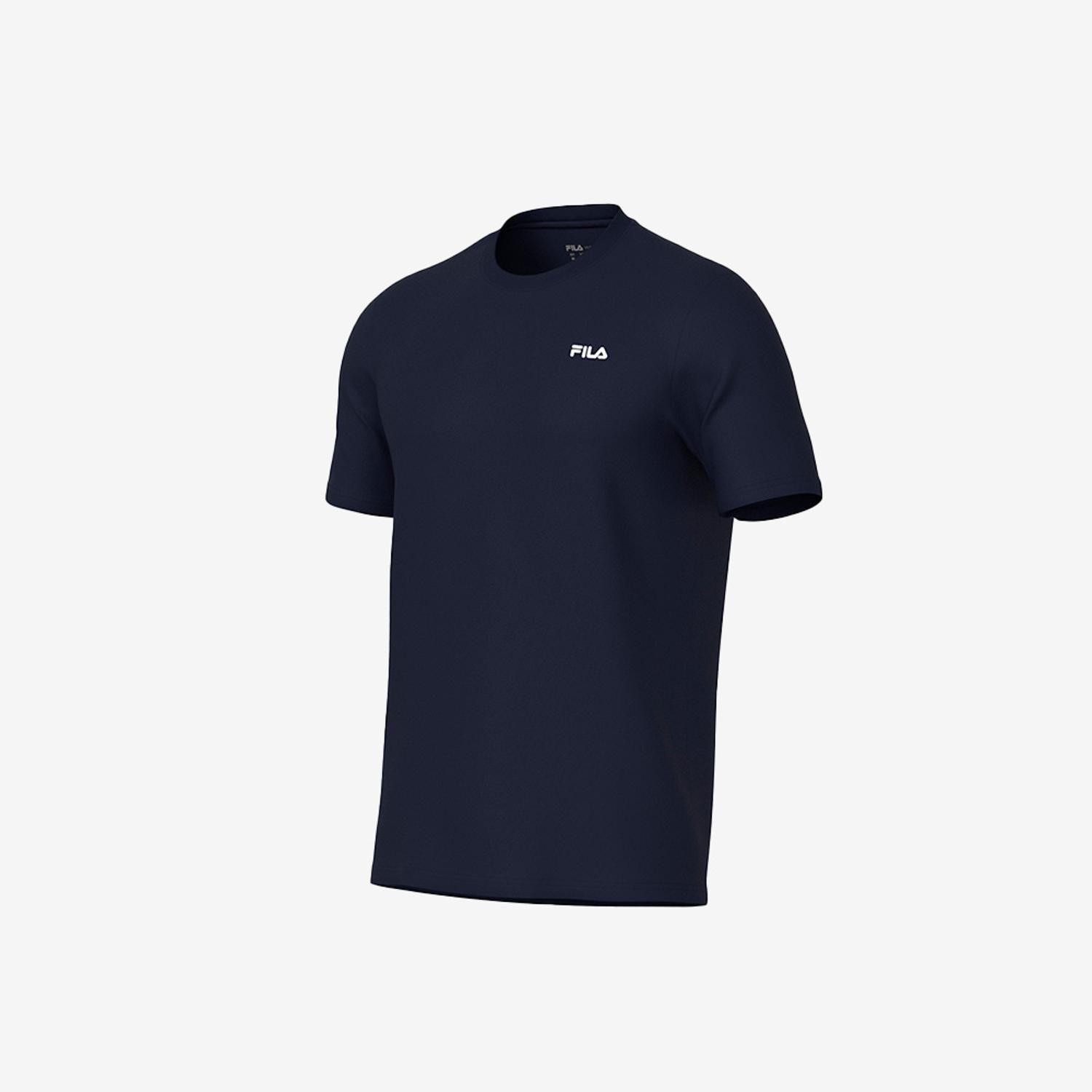 Polera Fila Basic Sports II Hombre Azul-2