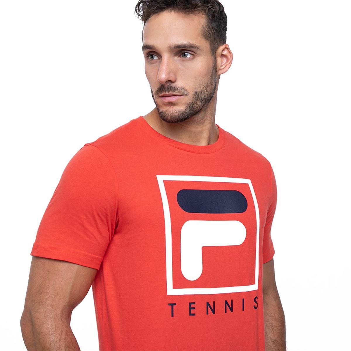 Polera Fila Soft Urban Hombre Rojo-2