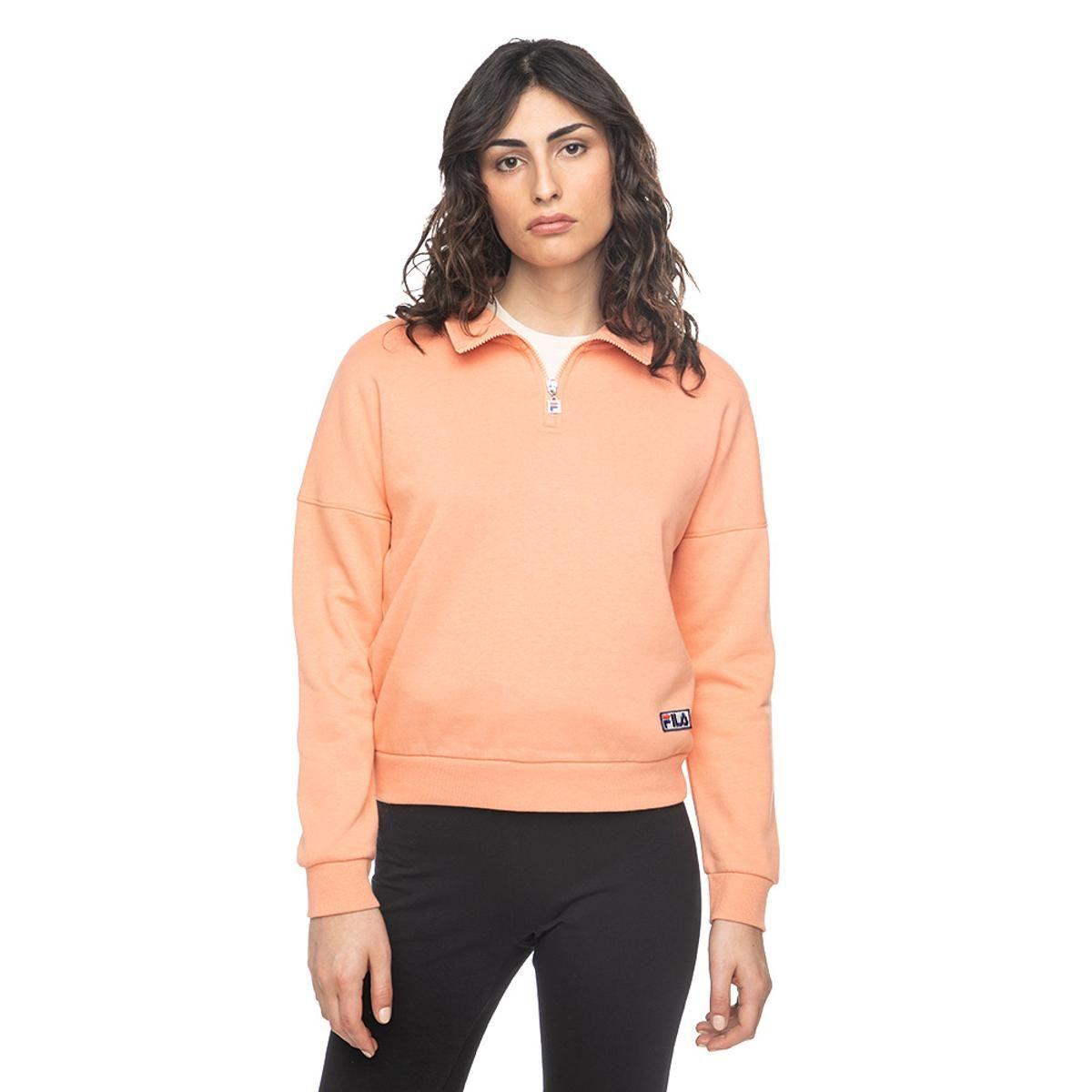 Polerón Fila Basic Classic LT Mujer Naranjo-0