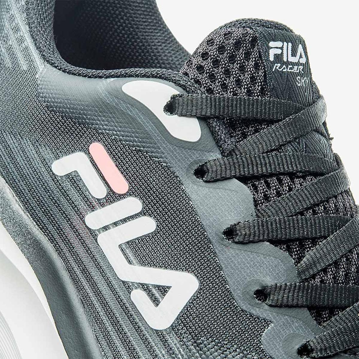 Zapatilla Fila Racer Sky Mujer Negro-7